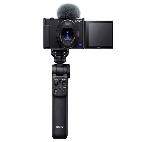 超美品】SONY点検済み VLOGCAM ZV-1広角レンズsdマイク充電器付￥2900