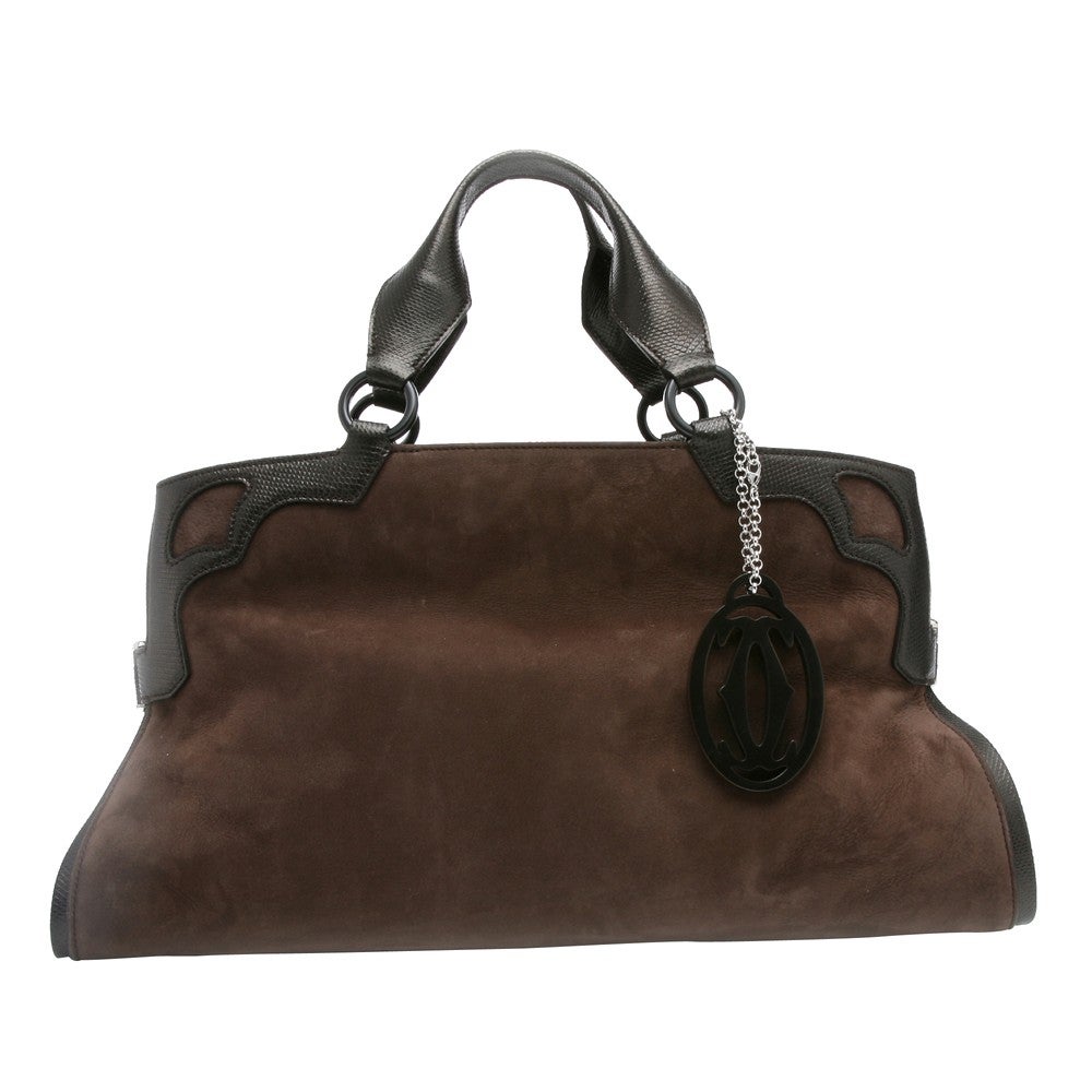 レディース カルティエ カーフ マルチェロ ハンドバッグ