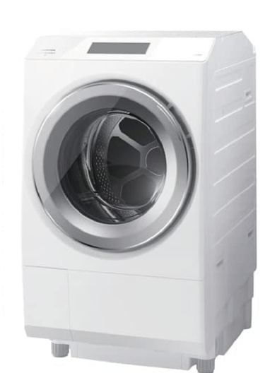 [レンタル] 東芝 【左開き】洗濯12kg/乾燥7kg ドラム式洗濯乾燥機 ZABOON TW-127XP1L-W ホワイト - 2