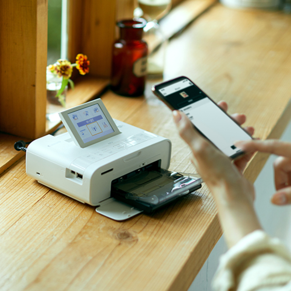 レンタル Canon キヤノン コンパクトフォトプリンター Selphy Cp1300 ホワイト Rentio レンティオ