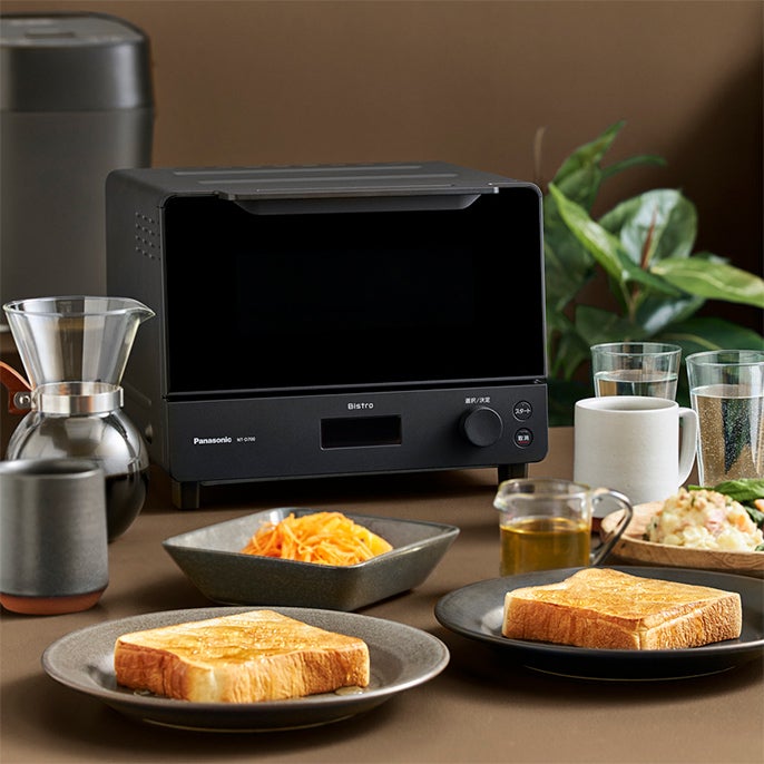 レンタル] [2枚焼き]パナソニック ビストロ NT-D700-K オーブン