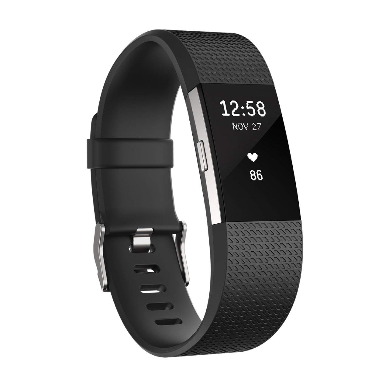 Fitbit フィットネスリストバンド Charge2 Small Black