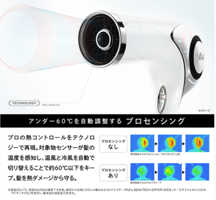 [レンタル] ReFa ビューテック ドライヤー RE-AB02A ホワイト - 5