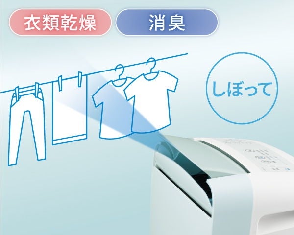 [レンタル] シャープ コンプレッサー方式 衣類乾燥除湿機 CM-R100-W - 9