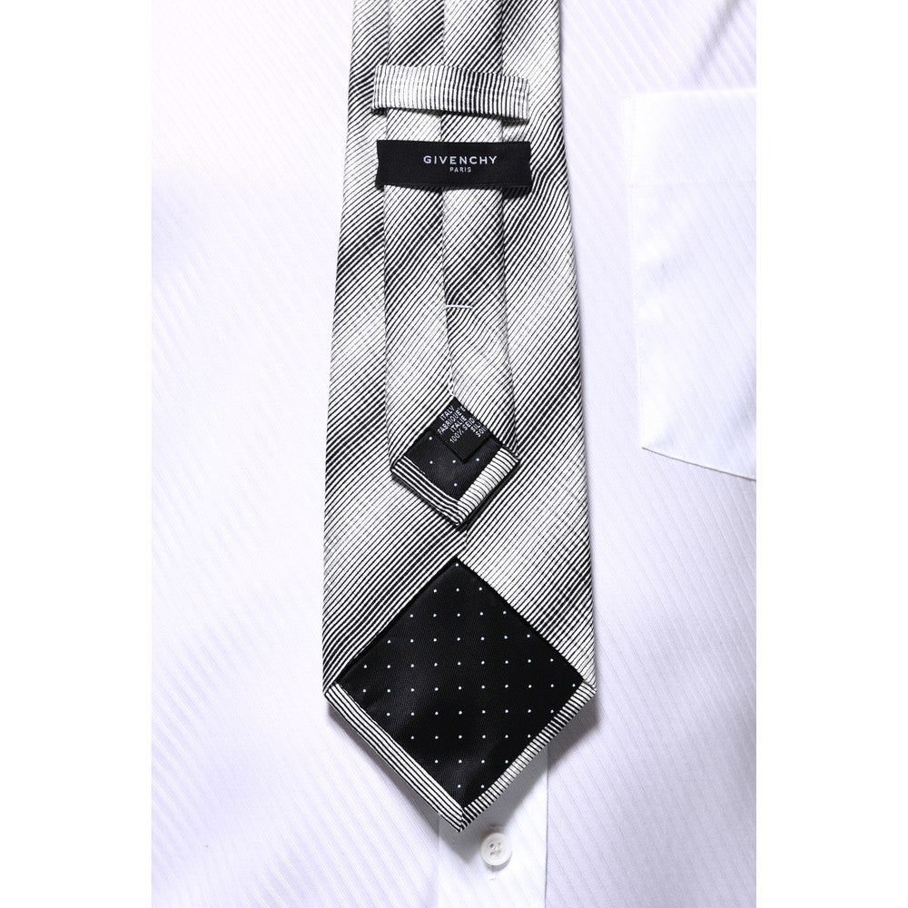 [レンタル] ジバンシー メンズネクタイ シルク グレー ストライプ柄の宅配レンタル - 3