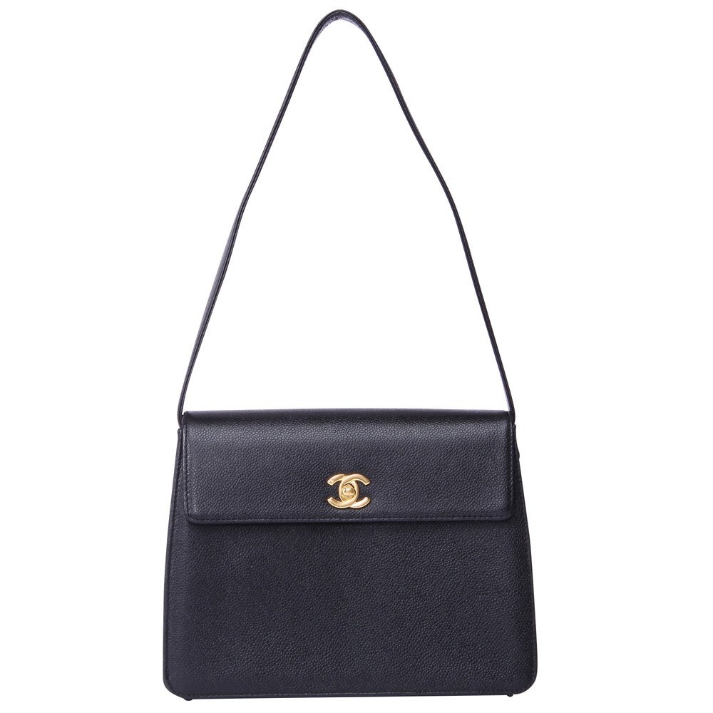 [レンタル] レディース シャネル ワンショルダー キャビアスキン ショルダーバッグ - 6