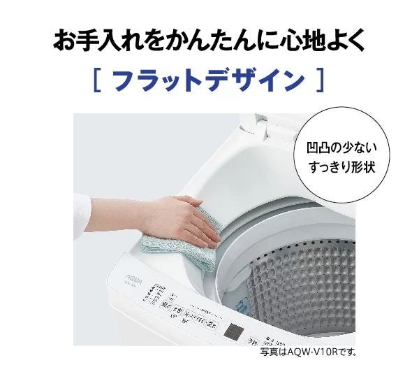 [レンタル] アクア AQW-V7R 7kg 全自動洗濯機 - 6