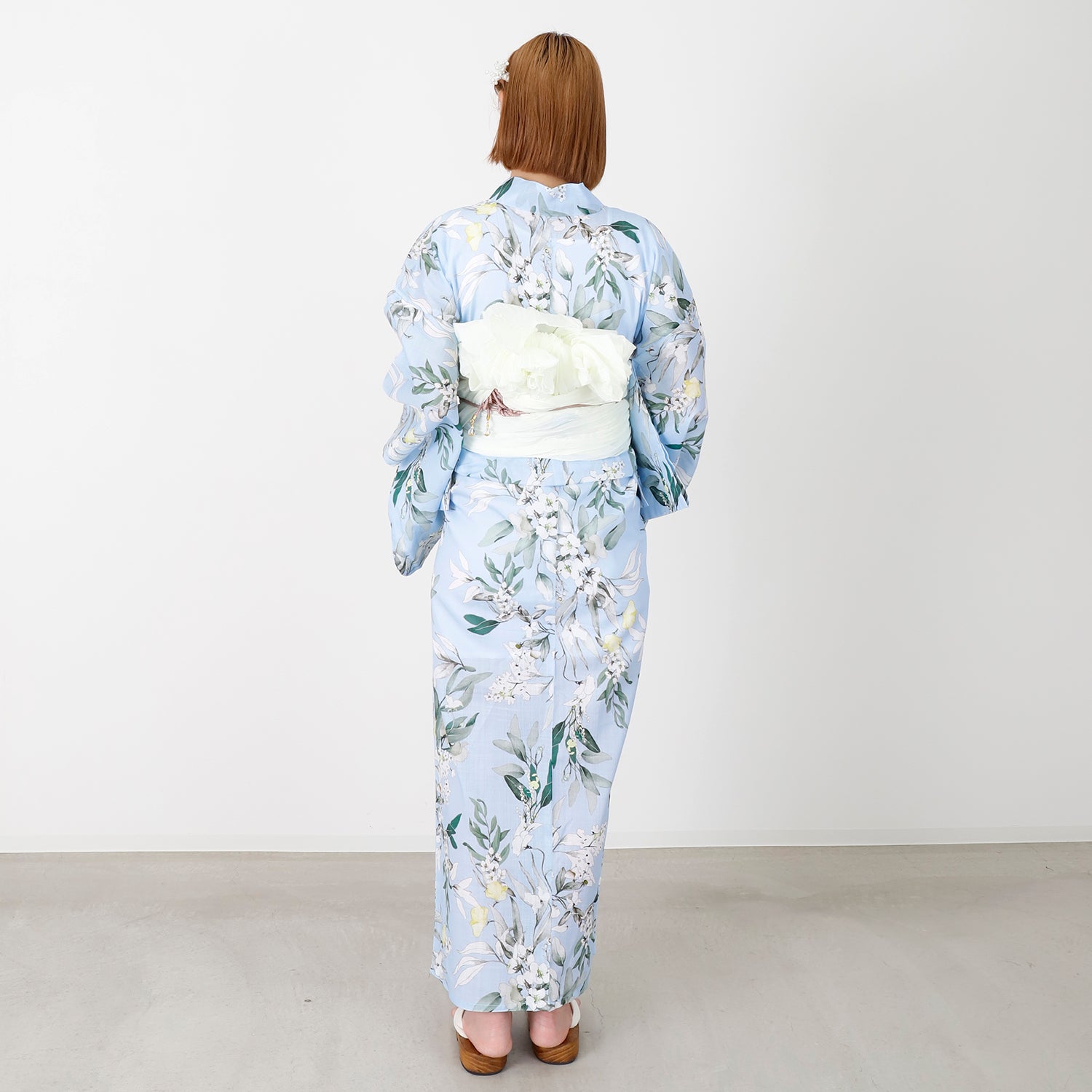 [レンタル] [2025新作]SION レディース浴衣 花柄 フリーサイズの宅配レンタル - 5