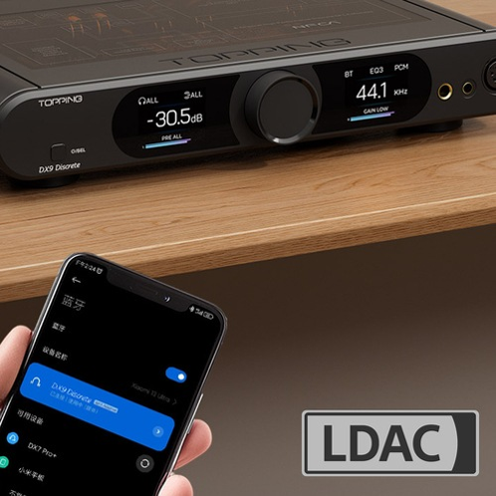 TOPPING DX9 Discrete フルバランスディスクリート デスクトップDAC/AMP Bluetooth LDAC 利用イメージ - 19