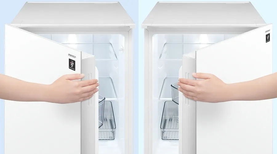 [レンタル] [152L][一人暮らし向け][左右開き対応]シャープ SJ-GD15R 冷凍冷蔵庫(ガラスドア) - 5