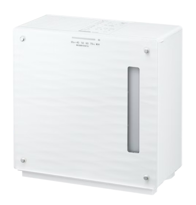 パナソニック ヒーターレス気化式加湿器 ナノイー搭載 FE-KX05C-W （プレハブ洋室14畳）