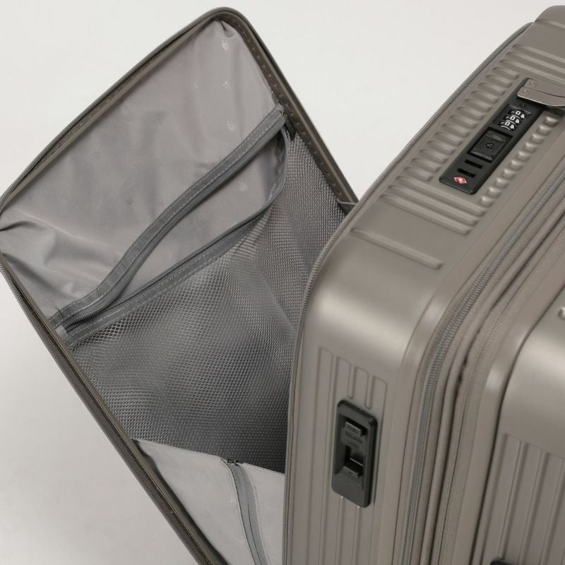 [レンタル] [3-5泊向けサイズ]BERMAS INTER CITY BS No.60556 フロントオープン 54L/拡張時62L 57cm ハードスーツケースの宅配レンタル - 10