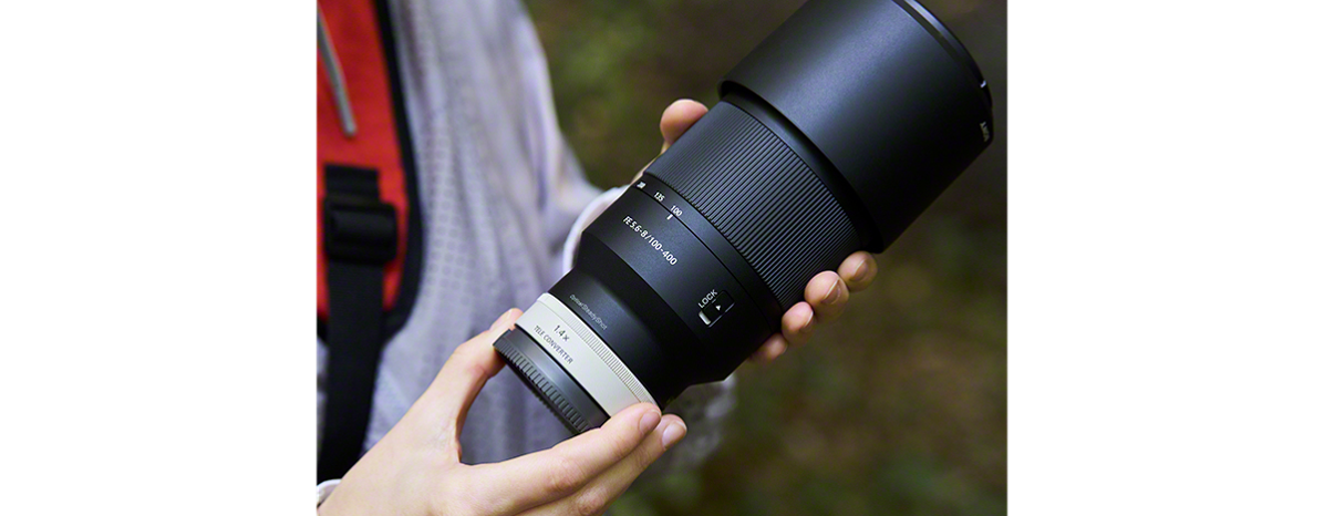 ソニー FE 100-400mm F5.6-8 OSS SEL100400 超望遠ズームレンズ テレコンバーター装着イメージ - 8