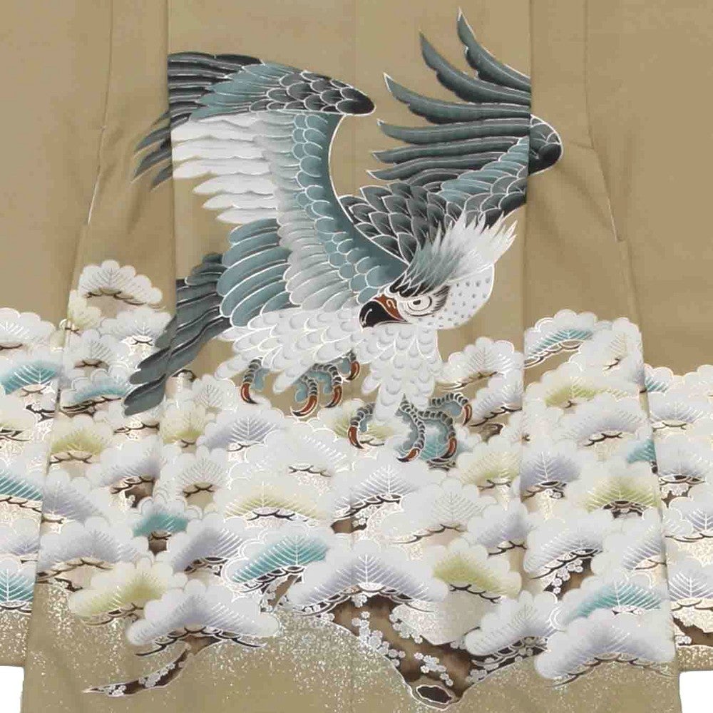 [レンタル] 七五三/節句 袴セット 5歳 男の子 白松 鷹の宅配レンタル - 2