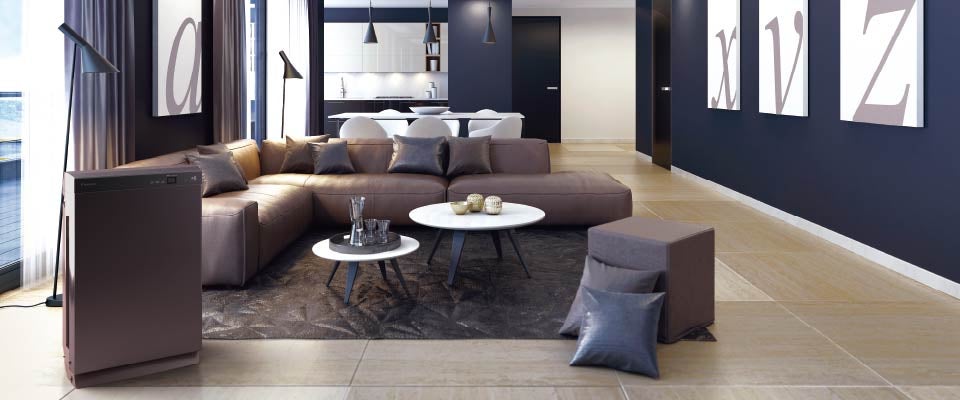 [レンタル] ダイキン DAIKIN うるるとさらら除加湿ストリーマ空気清浄機 ACZ70Z ブラウン(〜32畳)(加湿：木造11畳/プレハブ18畳) - 3