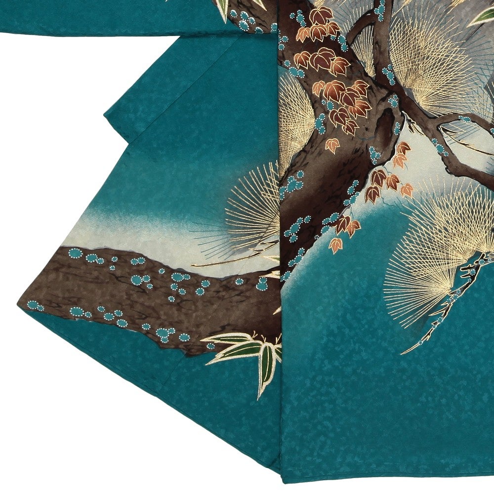 [レンタル] 男の子 お宮参り 産着レンタル6点フルセット 正絹 猛虎 松竹の宅配レンタル - 2