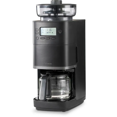 レンタル] シロカ コーン式全自動コーヒーメーカー カフェばこPRO SC