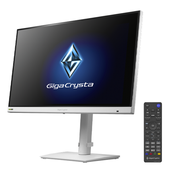 アイ・オー・データ(IODATA) LCD-GDQ271RA WQHD対応27型ゲーミングモニター ホワイト 斜め前 リモコン付き - 12