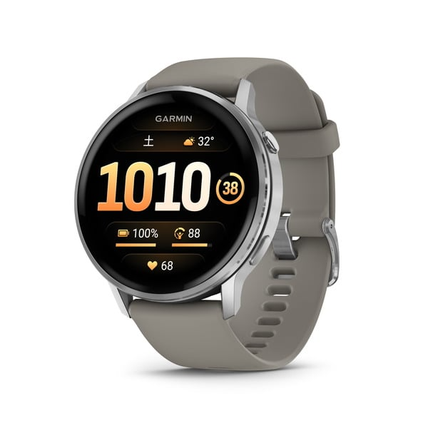 [レンタル] ガーミン(GARMIN) Venu 4 スマートウォッチ 45mm Silver / Gray
