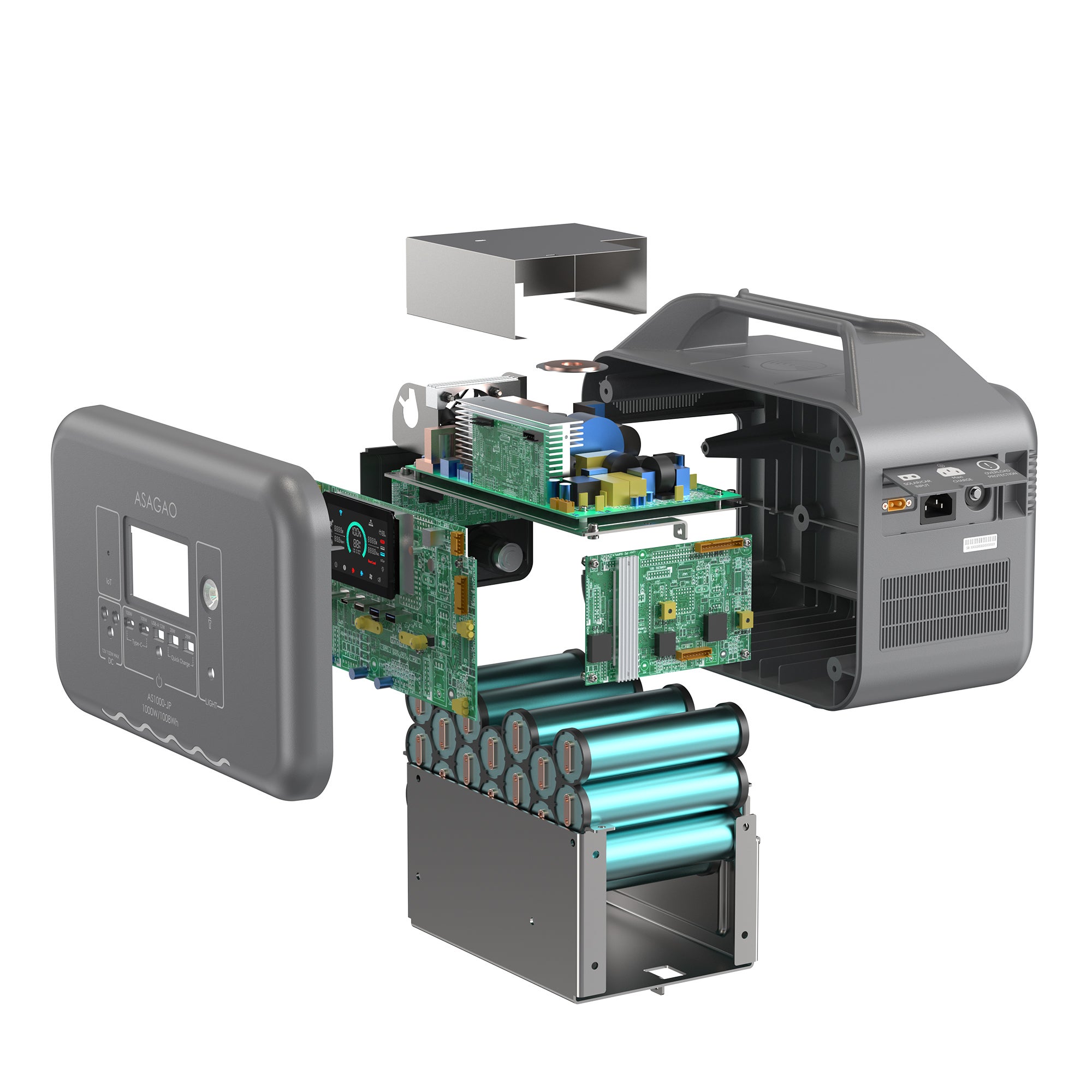 [レンタル] ASAGAO AS1000-JP ポータブル電源 (1008Wh) - 7