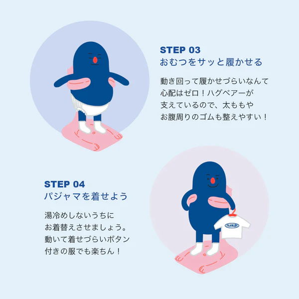 [レンタル] ポレッド(Poled) HUGBEAR ハグベアー ベビーバス お風呂補助具 - 3