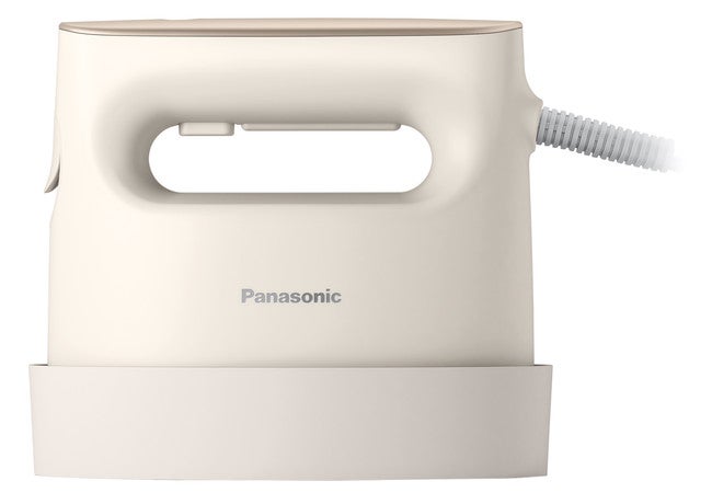 Panasonic 衣類スチーマー 360°スチーム 大容量タイプ ベージュ NI-FS770-C