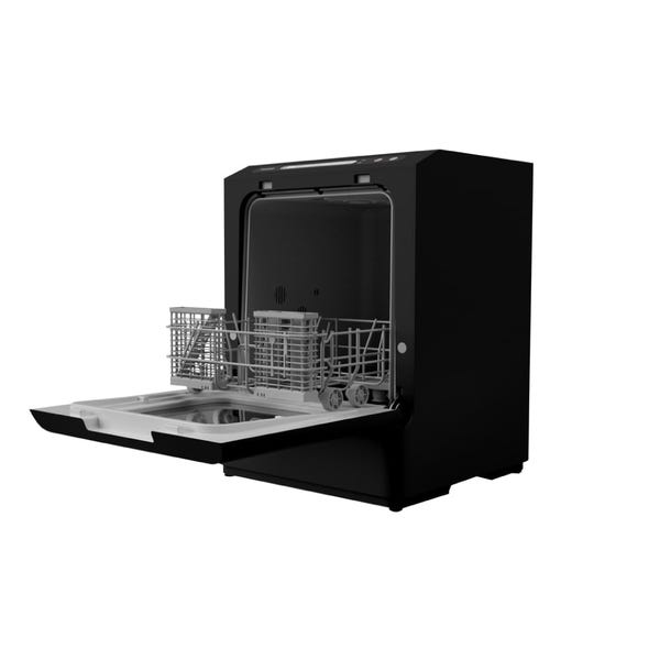 [レンタル] [～食器12点]サンコー ラクア 食器洗い乾燥機 mini Plus 工事不要 タンク式 - 4