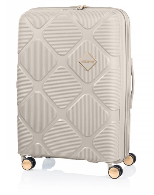 [レンタル] [4-6泊向けサイズ]アメリカンツーリスター インスタゴン スピナー69EXP 79L/拡張時87L ハード スーツケース クリーム