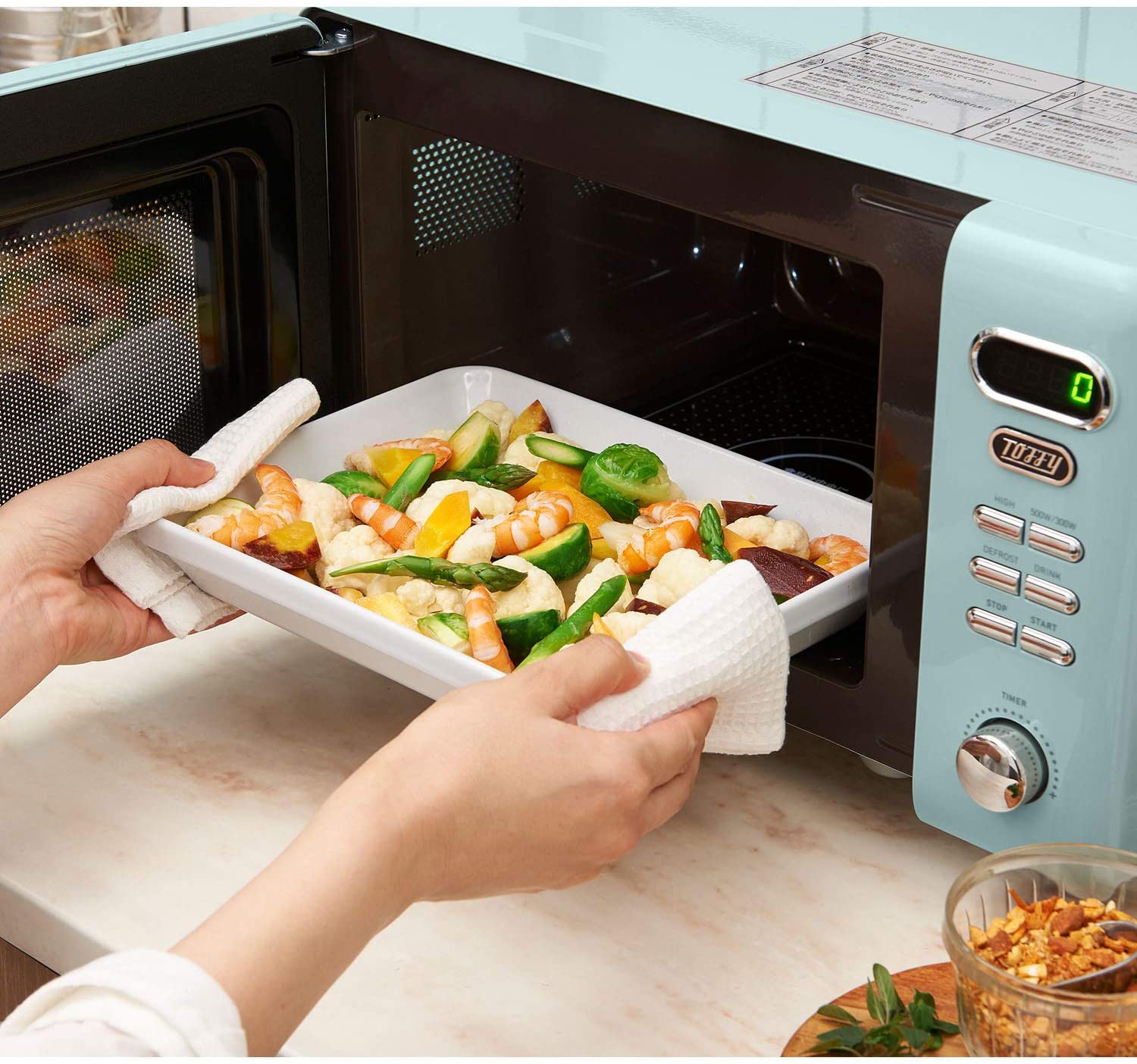 [レンタル] [17L]ラドンナ Toffy トフィー 電子レンジ K-DR1 - 6