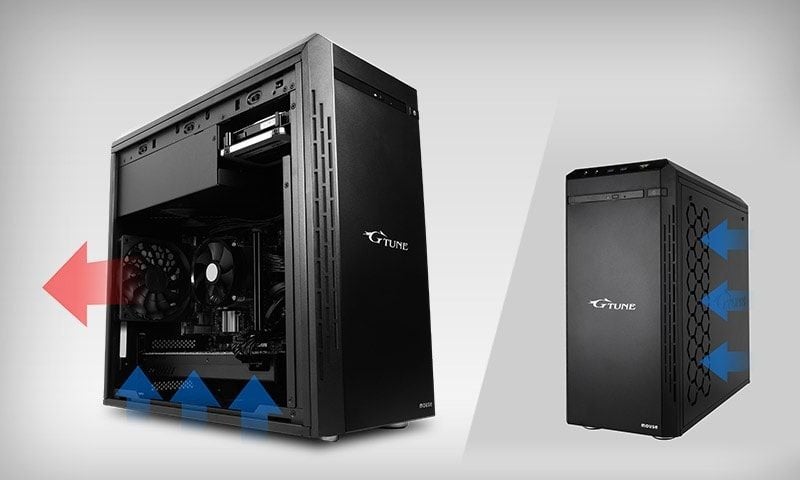 [レンタル] mouse(マウス) G-Tune DG-I5G60 ゲーミングデスクトップパソコン DGI5G60B7ADCW101DEC - 7