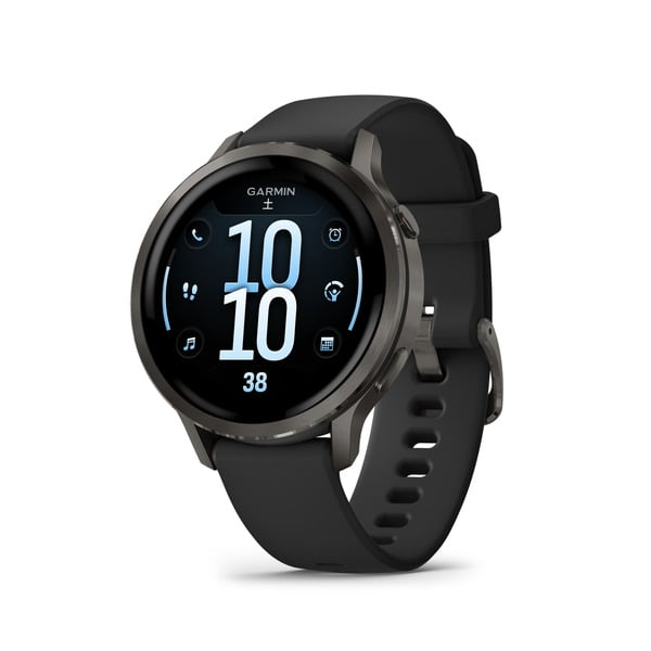 [レンタル] ガーミン(GARMIN) Venu 4 スマートウォッチ 41mm Slate / Black