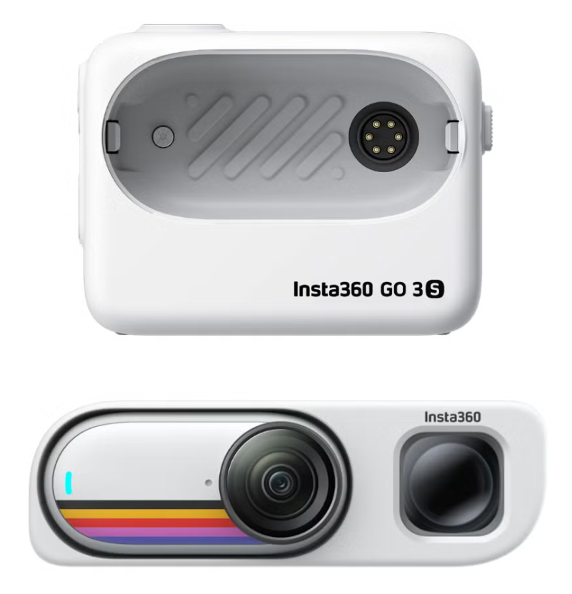 [レンタル] Insta360 GO 3S 128GB アクションカメラ レトロキット キャンバスホワイト