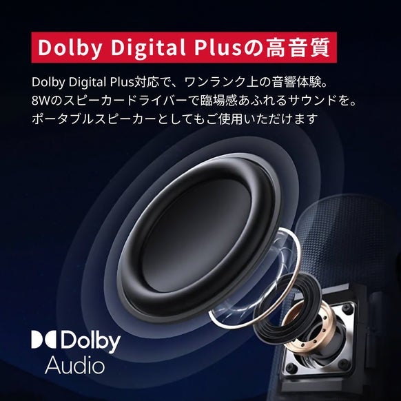 [レンタル] Anker Nebula Capsule 3 Laser モバイルプロジェクター 搭載OS：Google TV - 14