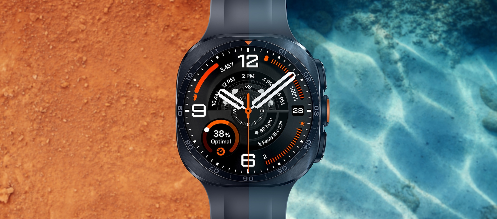 サムスン(Samsung) Galaxy Watch Ultra2(LTE, 47mm) アウトドア 利用イメージ - 15