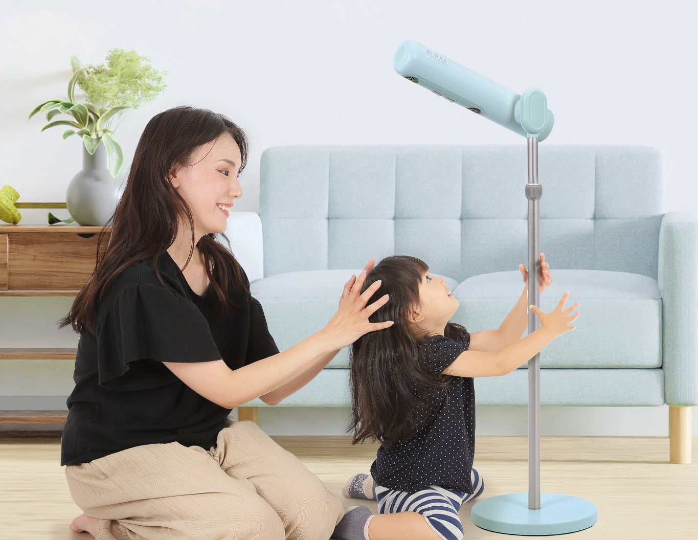 レンタル] BISARA(ビサラ) with ハンズフリースタンドヘアドライヤー