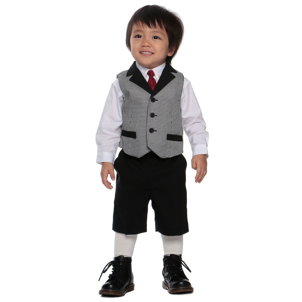 メンズ 【ベビー】Rocky MOUSE チェックベスト フォーマルスーツ