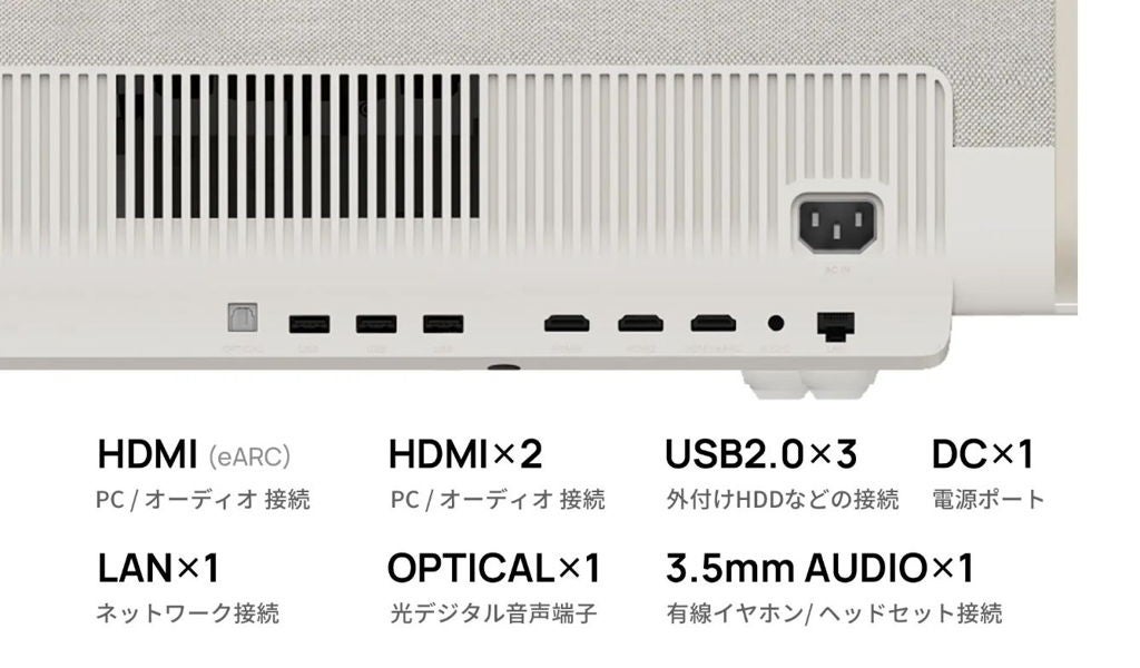 [レンタル] Aladdin Marca Max 超短焦点プロジェクター - 7