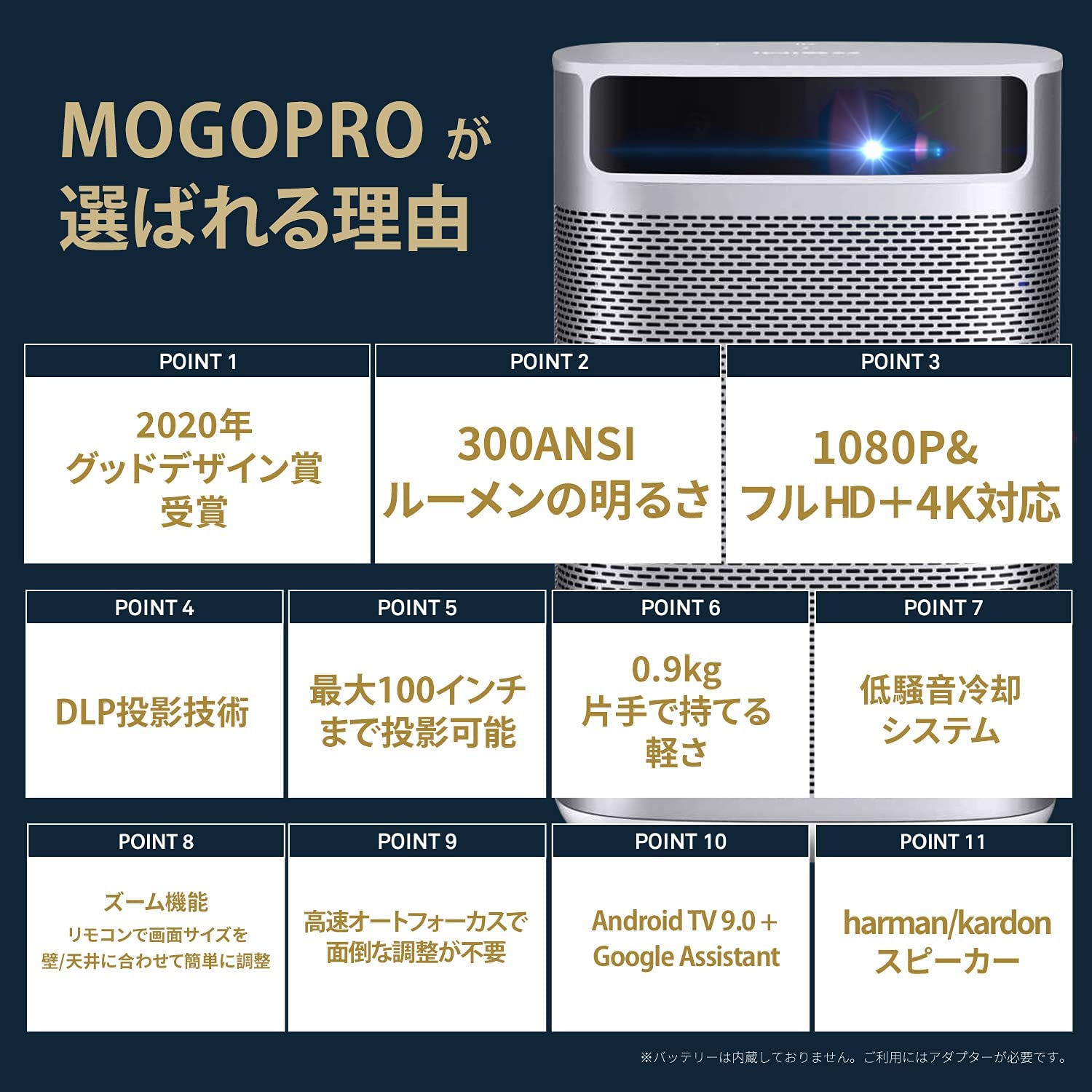 [レンタル] XGIMI Mogo Pro - 4