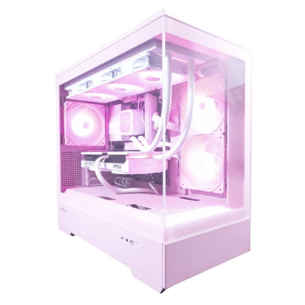 [レンタル] ブルックテックPC GAMEMAN CIEL MINI RTX5060Ti 搭載モデル ゲーミングデスクトップパソコン ピンク