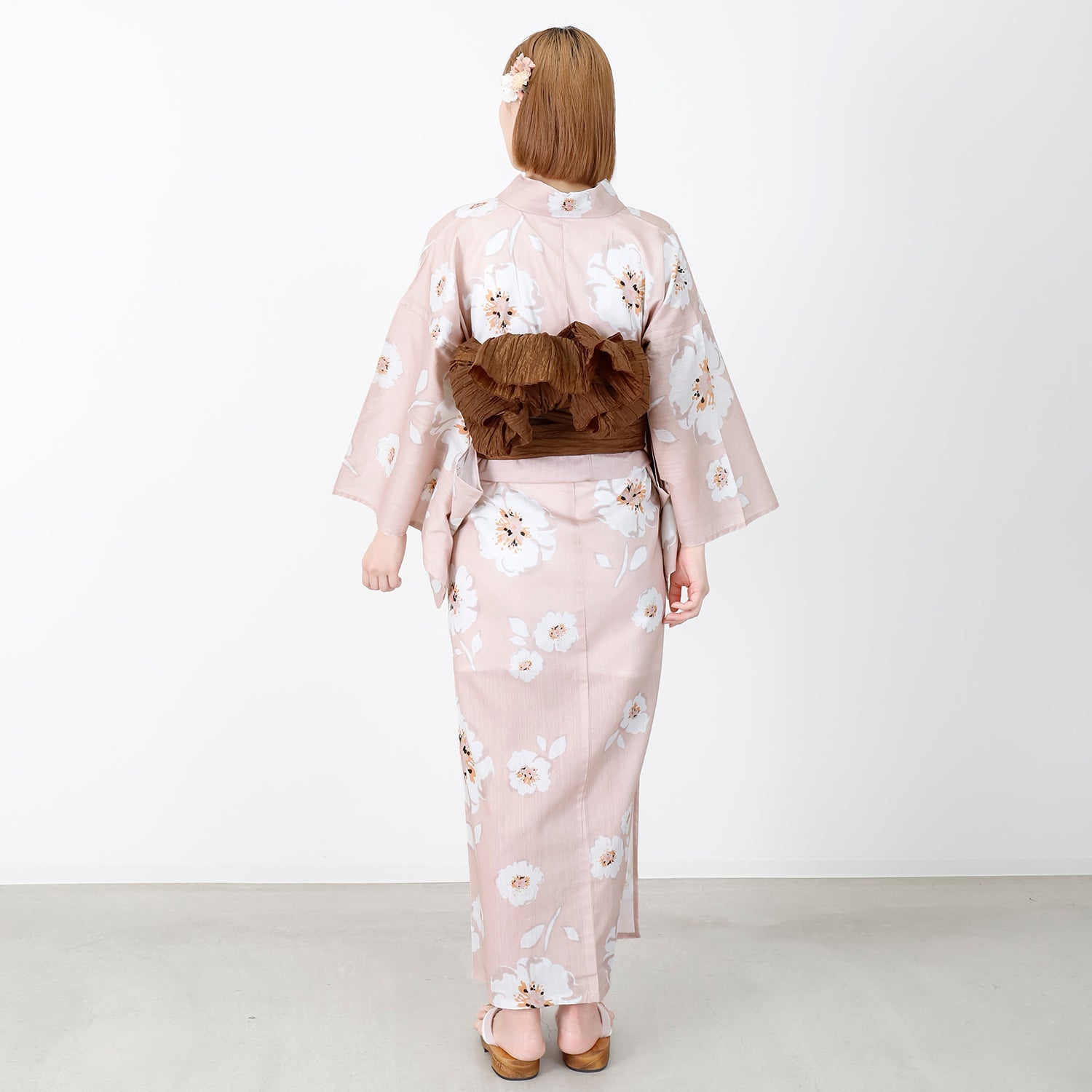 [レンタル] [2025新作]SION レディース浴衣 花柄 フリーサイズの宅配レンタル - 5