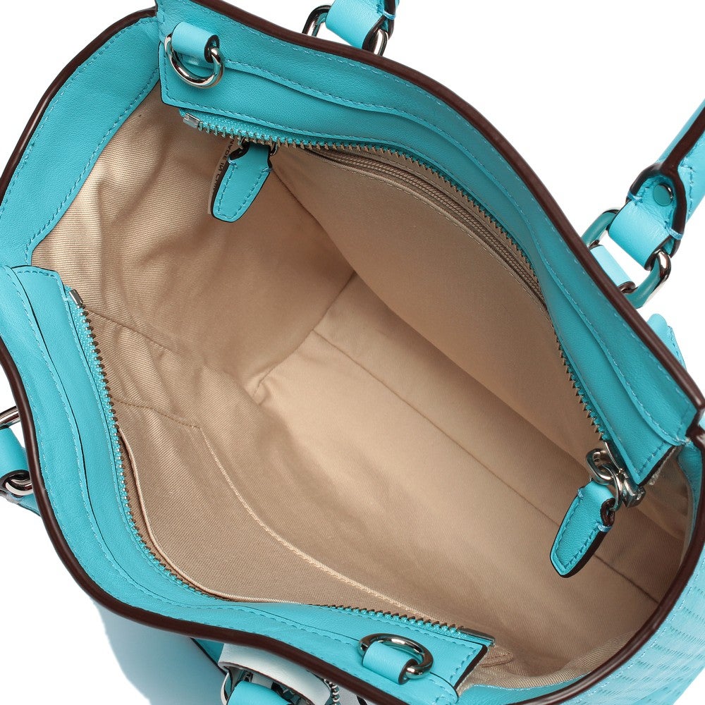 [レンタル] レディース コーチ レガシー パーフォレイテッド レザー ミニ タナー トートバッグ - 5