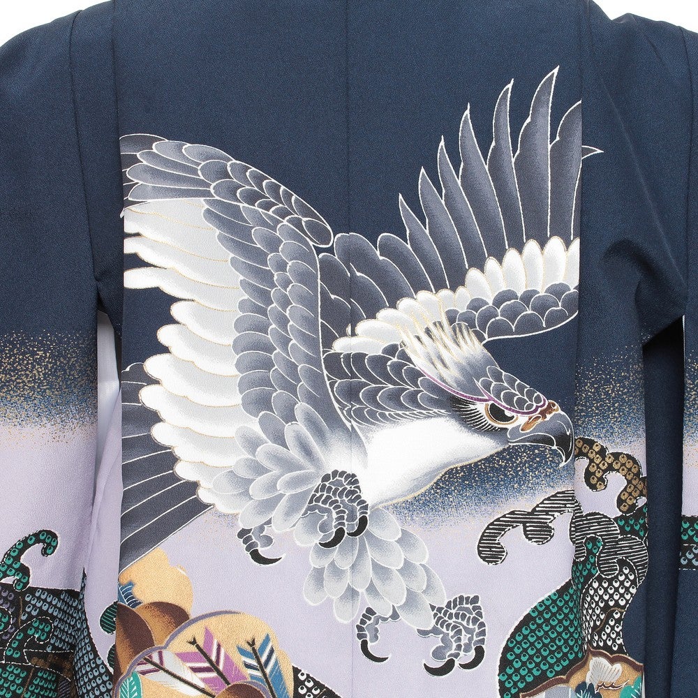 [レンタル] 七五三/節句 袴セット 5歳 男の子 エレクトロモダン 鷹の宅配レンタル - 3