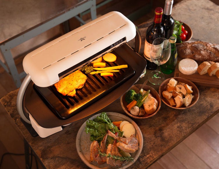 [レンタル] Aladdin グラファイト グリラー グリルプレート アラジンホワイト AEG-G13A(W) - 2