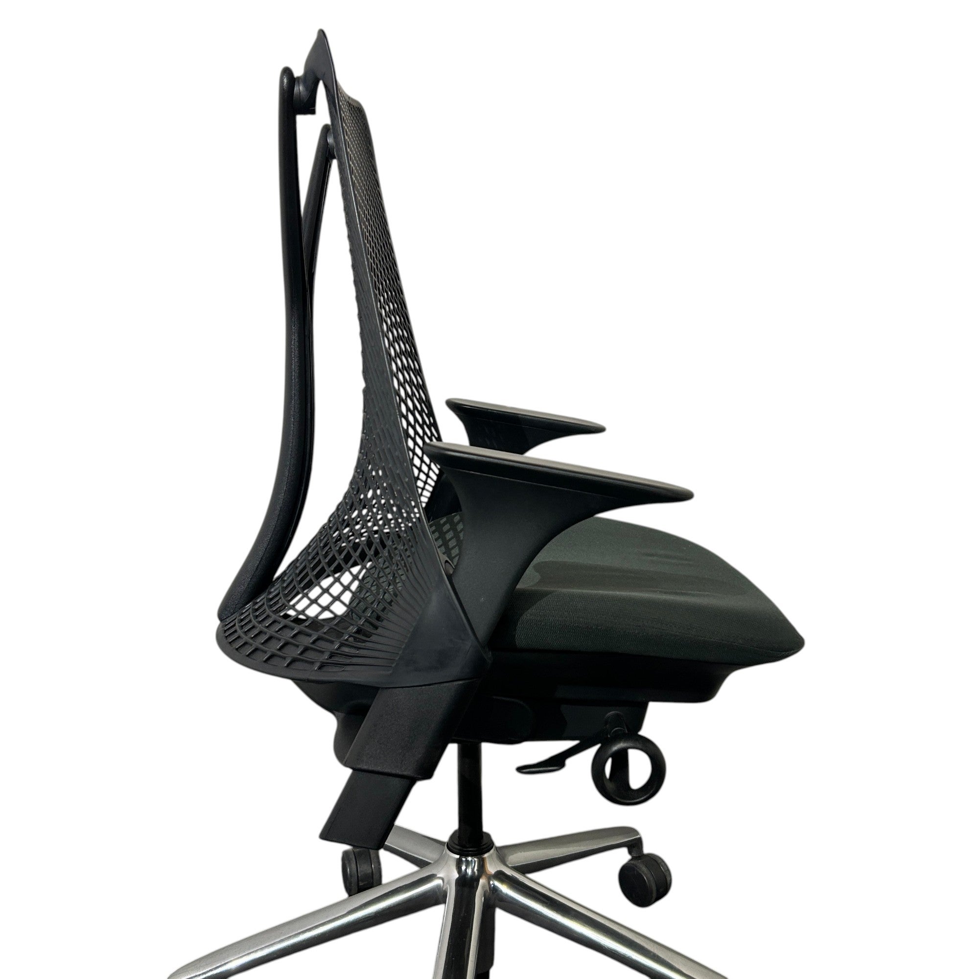 [レンタル] ハーマンミラー(Herman Miller) オフィスチェア セイル ハイバック 可動肘 ブラック AS1YA23HA-0121 - 9