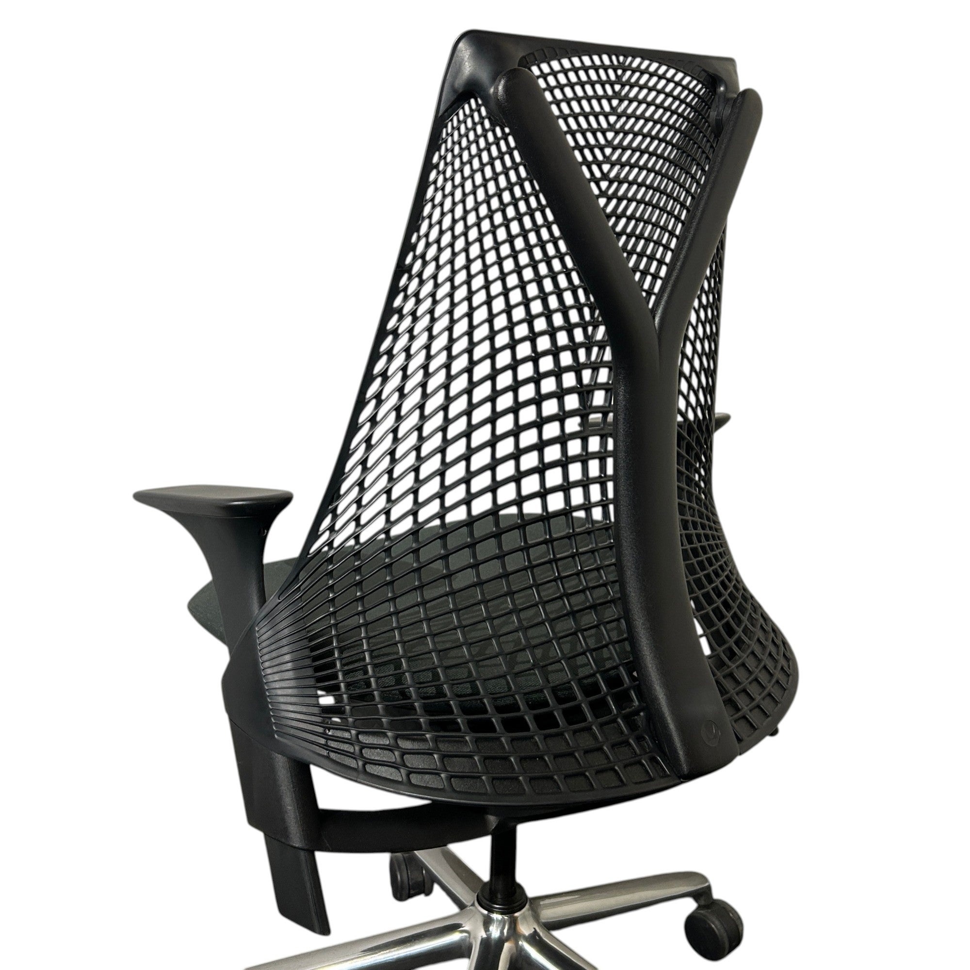[レンタル] ハーマンミラー(Herman Miller) オフィスチェア セイル ハイバック 可動肘 ブラック AS1YA23HA-0121 - 12
