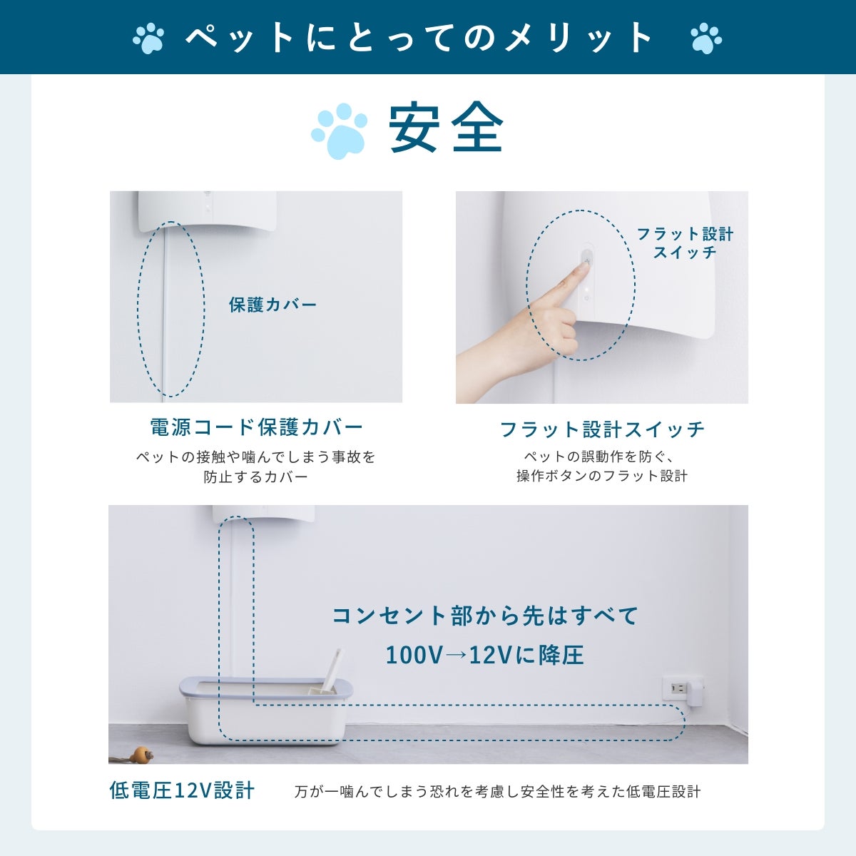 [レンタル] サンスター QAIS-air- 04A1J ペット専用の除菌脱臭機 専用スタンドセット - 5
