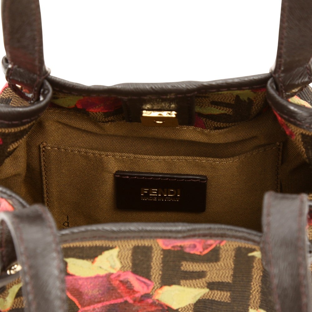 [レンタル] レディース フェンディ キャンバス レザー ハンドバッグ - 4