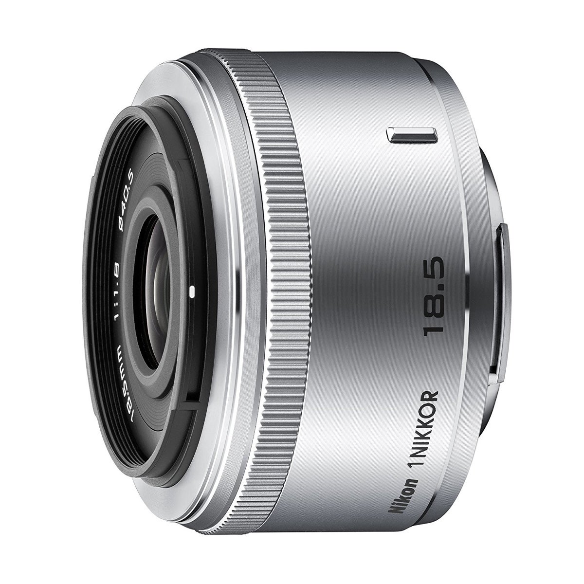 Nikon 1 NIKKOR 18.5mm f/1.8 単焦点レンズ シルバー