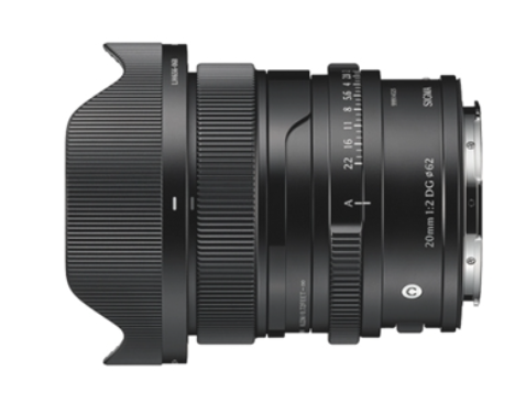 [レンタル] シグマ 20mm F2 DG Contemporary 単焦点レンズ (Lマウント用) ブラック