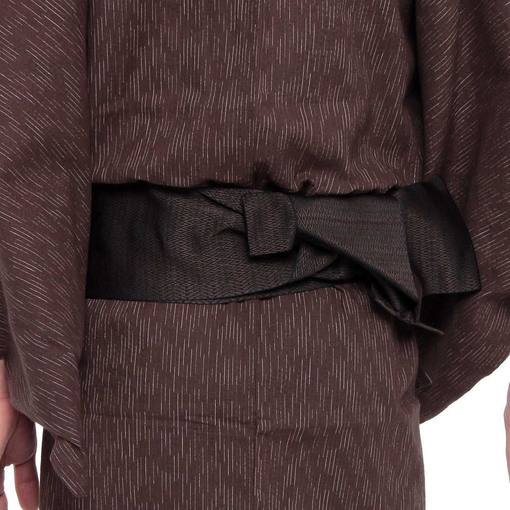 [レンタル] メンズ浴衣 フルセット シンプル・無地柄 身長目安175cmの宅配レンタル - 11